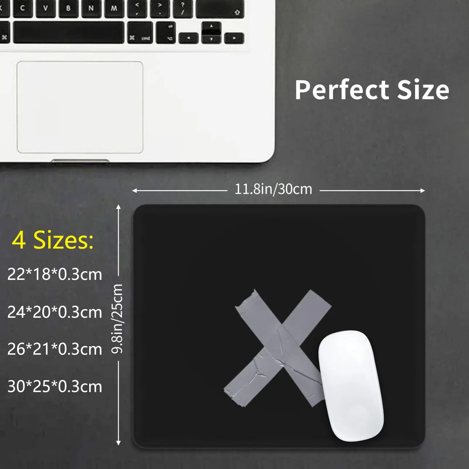 Mute Mouse Pad DIY Print Cushion R6 Mute Pin Button