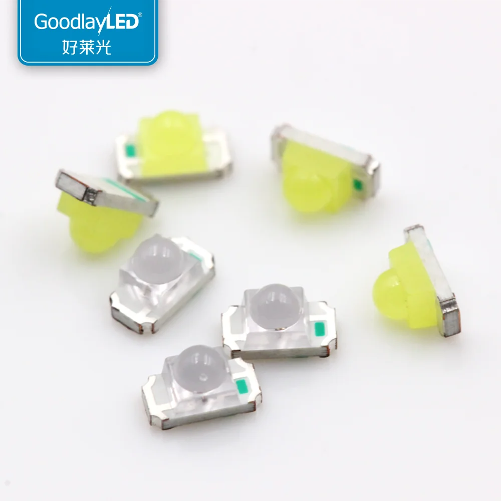 1000pcs Hot Sale 1206 ti-color Chip SMD LED RoHS RED BLUE GREEN Yellow White Compliant Diode Light