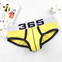 Sexy Men Cotton Underwear Breathable Low Waist U Convex Briefs Underpants Comfortable Sexy Bikini Swimwear Men's Panties Hombre