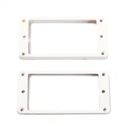 1 Set White Plastic Pickup Mounting Ring for  SG Electric Guitar Accessory