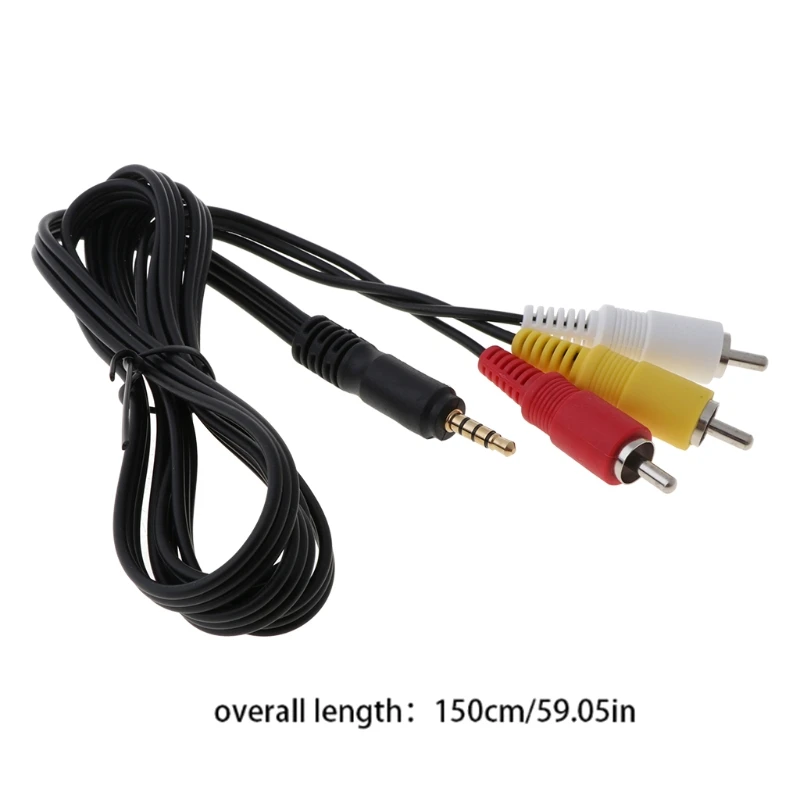 AV Video Cable Cord Wire For Canon Mini Camcorder STV-250N
