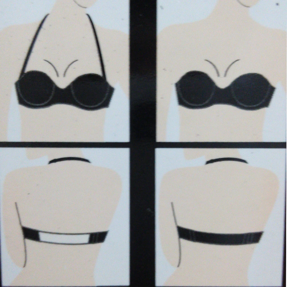 Hot Black Big Size Underwire Underwear Women Push Up Bra Halter Strapless Sexy Wedding A B C D E F 70 75 80 85 90 95 Dropship