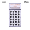 24pcs Black