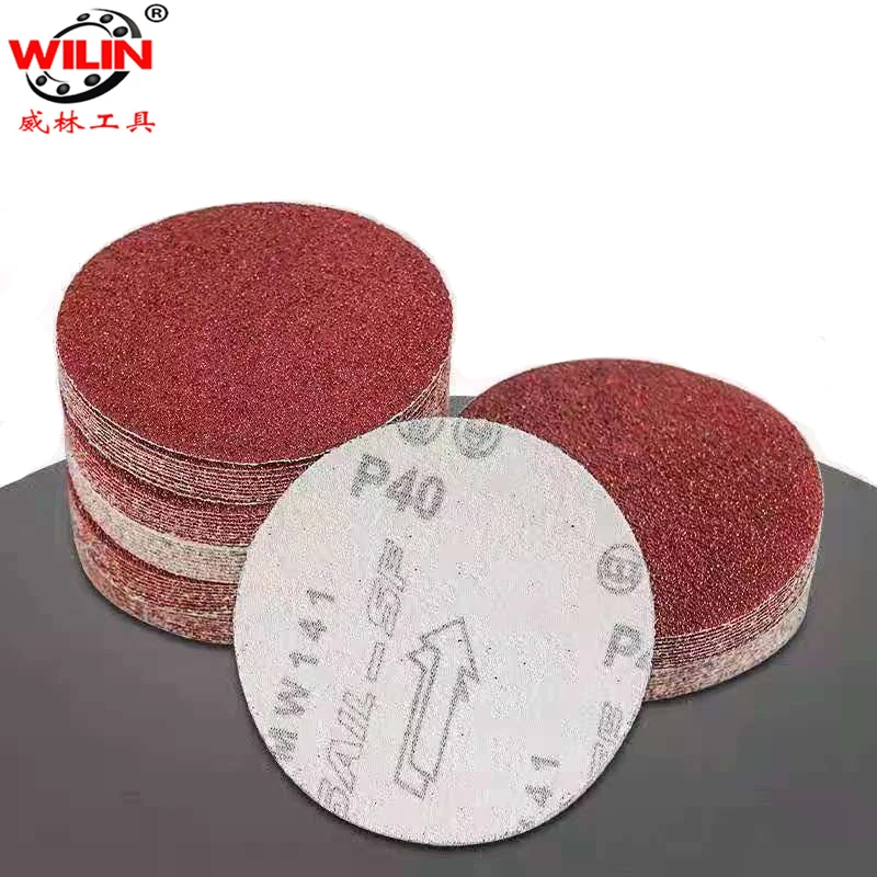 100Pcs 5Inch 125mm Round Sandpaper Sanding Disk Polishing Pad Abrasive Sander Paper Use For Polishing Tools Woodworking Grinding