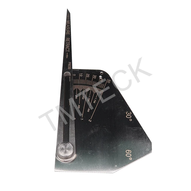 Caculador de solda em compartimento skew-t (material: aço inoxidável)