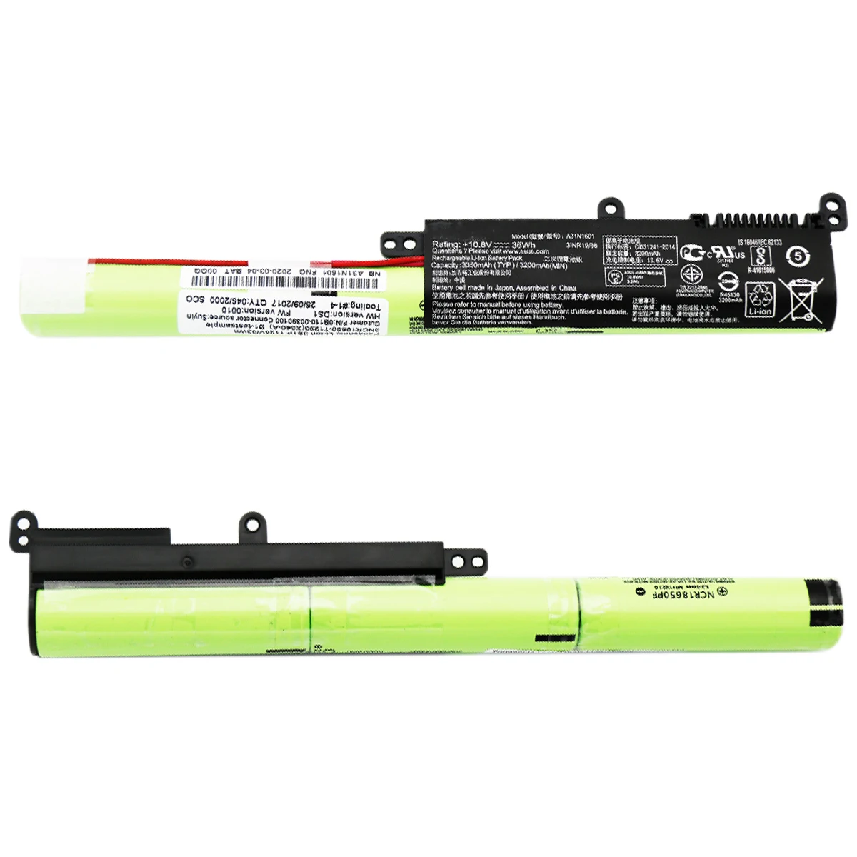 Damaite ใหม่ A31N1601แบตเตอรี่สำหรับ ASUS X541 X541U X541S X541UA X541UV X541SC R541UJ R541UA F541UA