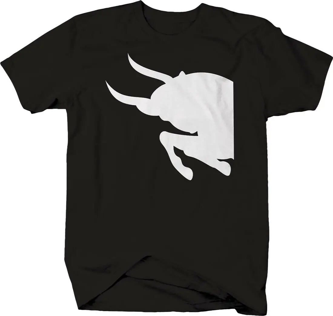 Taurus Bull Silhouette April 20-May 20 Zodiac Sign Astrology T-Shirt. Summer Cotton Short Sleeve O-Neck Mens T Shirt New S-3XL