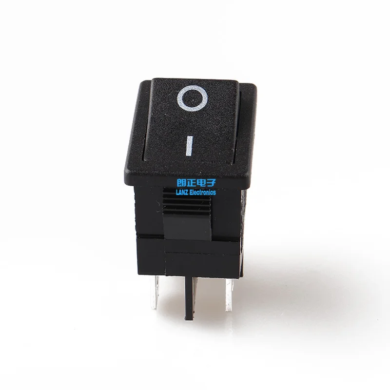 KCD1-201 Beleuchtet Rocker Schalter 4Pins mit Lampe AUF-OFF