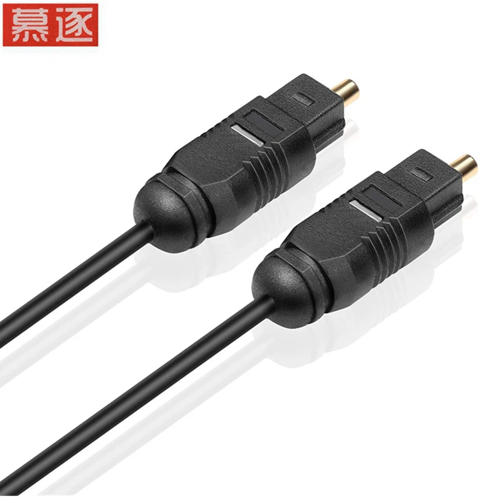 Toslink OD 2,2 Gold Überzogene Optical Digital Audio Kabel 1m 1,5 m 2m 3m 5m 10m 15m 20m 30m SPDIF MD DVD Gold Überzogene Kabel