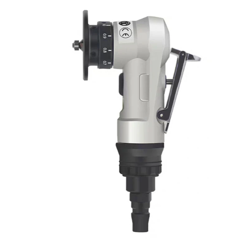 Mini pneumatic chamfering machine Hand-held metal trimming sander 45 degree burr arc beveling machine