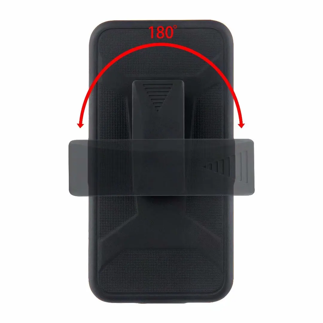 Combo Shell Slim Rugged Case built-in Kickstand Swivel Belt Clip Holster Shockproof Cover For Xiaomi Redmi 9C