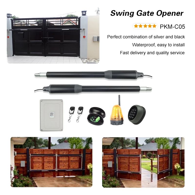 GALO 200KG Engine Motor System Automatic Door AC220V/AC110V Swing Gate Driver Actuator Perfect Suit Gates Opener