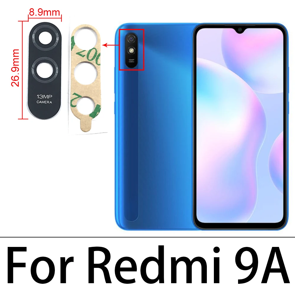 2Pcs/Lot Rear Back Camera Glass Lens For Redmi Note 9S 9 10 8 Pro 9 9A 9C 10s 5G Camera Lens For Xiaomi Mi Note 10 Lite 10T Pro image 6