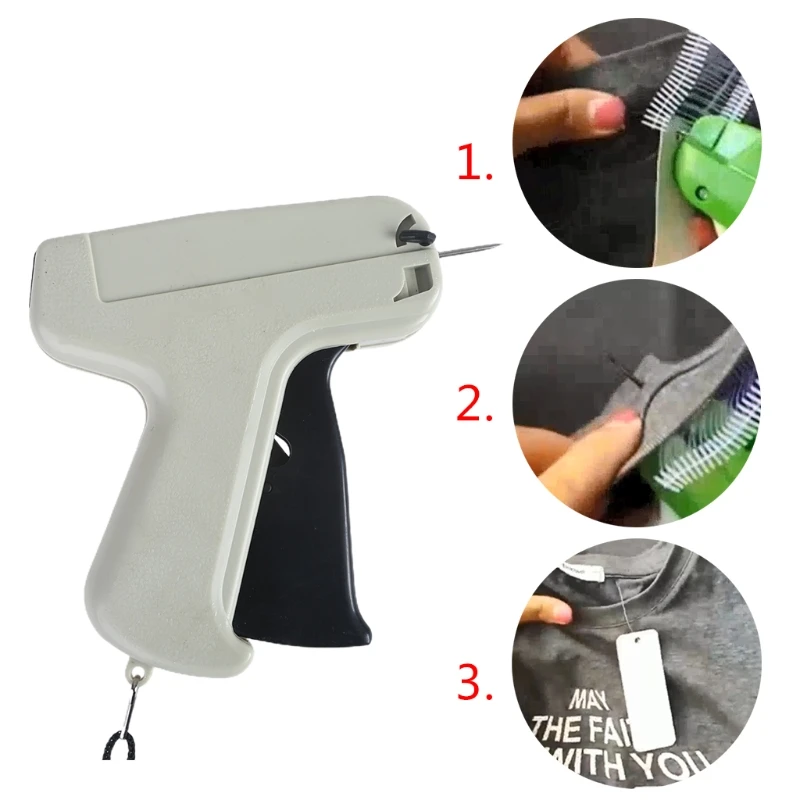 D0AC Regular Clothing Price Lable Tagging Tag tagger Gun With 1000 3