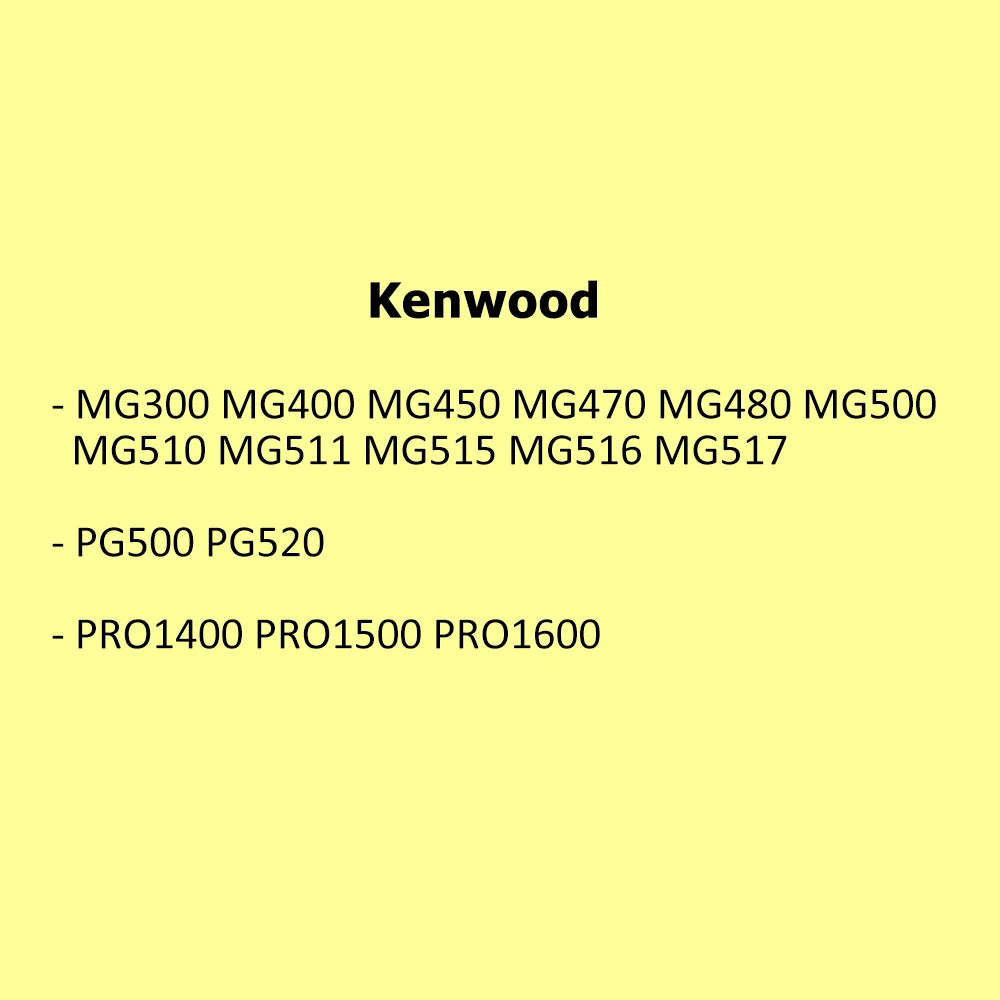 1 Set Mincer Pinions Plastic Gears For Kenwood Pro1400 1500 1600 MG300 400 450 500 PG500 PG520 Meat Grinder Spare Parts