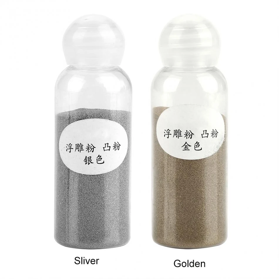 1PCS/lot 10ML paint Metallic Pigment Emboss Powder DIY shining Stamping Scrapbooking Craft