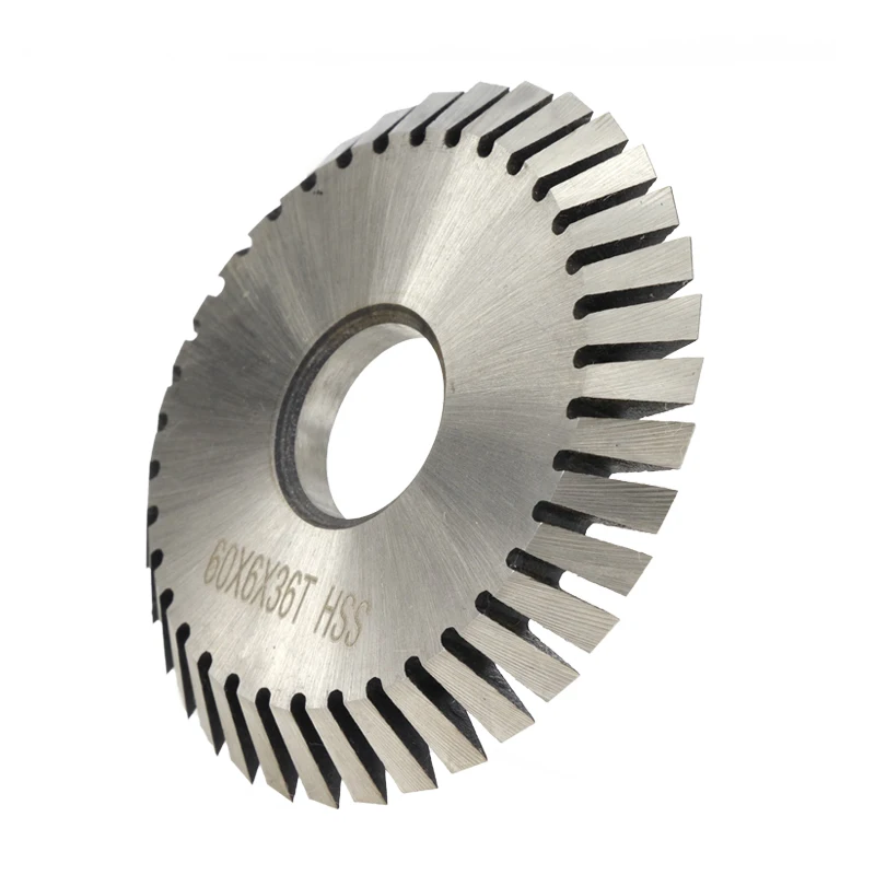 XCAN High Speed Steel Diamete 60mm Circular Saw Blade Key Cutting Machine Saw Blade 36 Teeth Key Machine