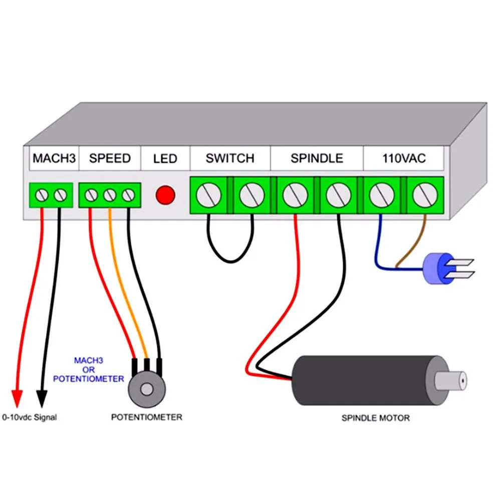 Kit de motor de eixo cnc refrigerado a ar, 0,8kw, dc110v, 20000rpm, er11,/mandril, 800w, motor de eixo + fonte de alimentação, regulador de velocidade para gravação