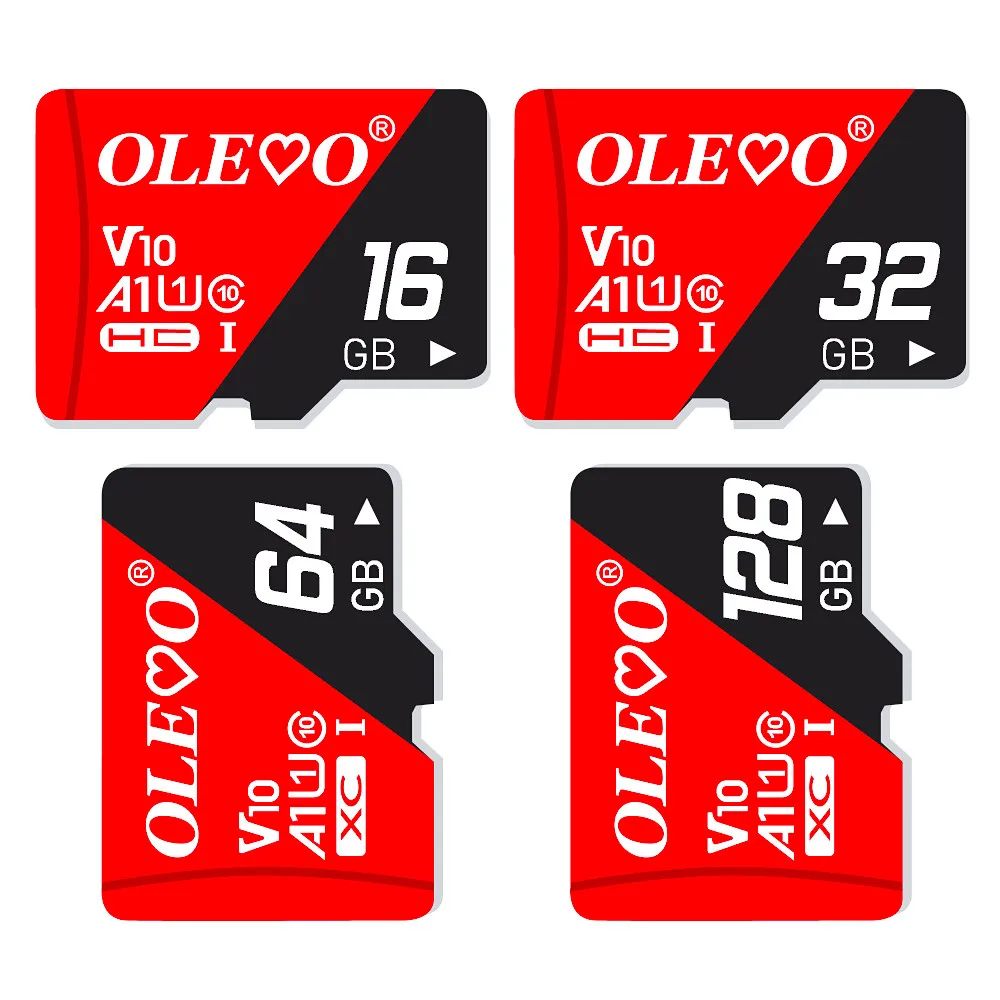 Tarjeta de memoria Mini SD para tableta/teléfono inteligente, dispositivo de almacenamiento de 32GB, C10, EVO Plus, 64GB, Clase 10, U1, Trans Flash,