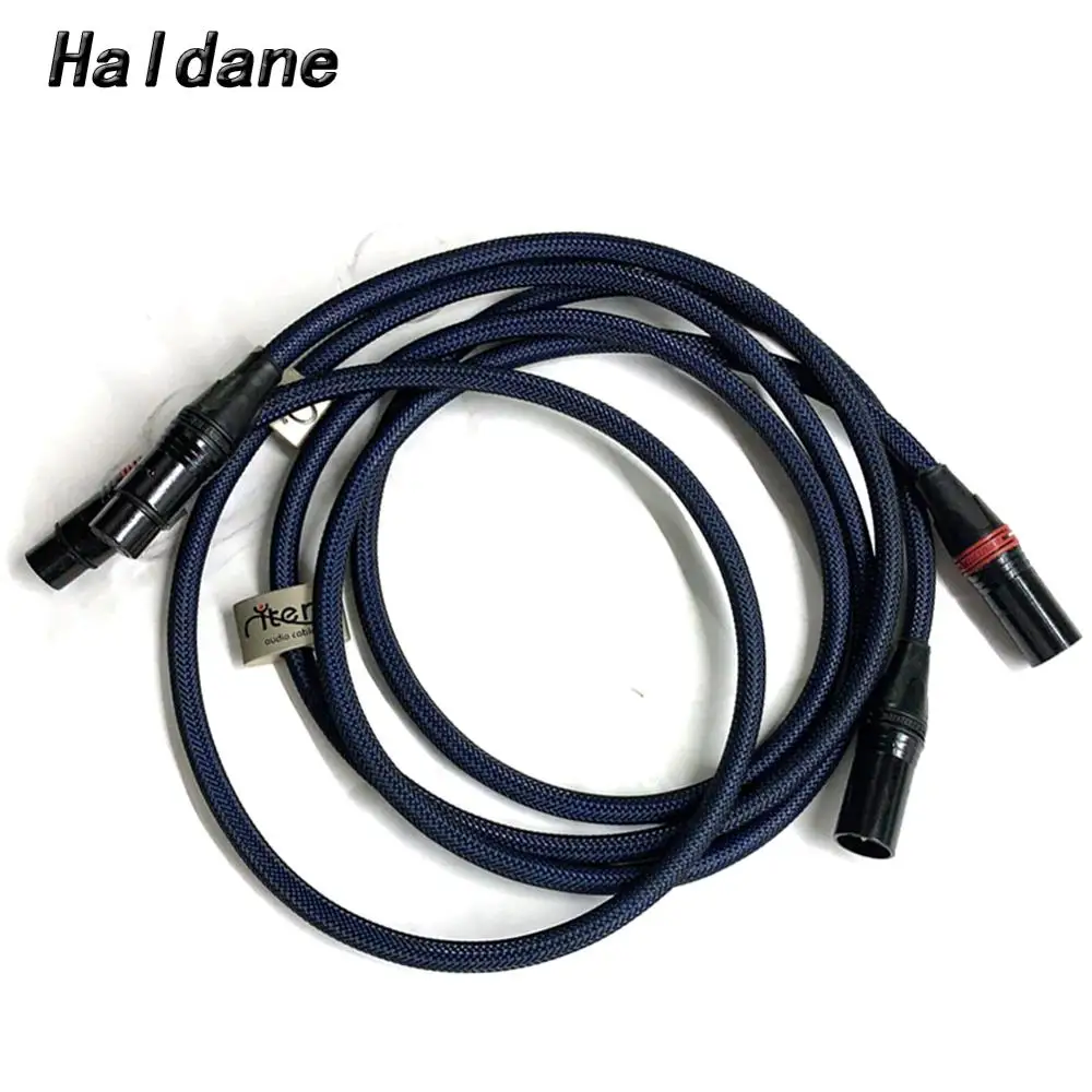 

Haldane HIFI Yter XLR Balance Audio Cable Amplifier CD DVD player Speaker Interconnect 3pin XLR Cable