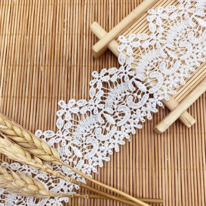 1yard Wide:4.2cm Polyester Embroidering Lace Fabric Decoration Wedding Dress Lolita DIY Clothing Accessories(ss-2432)