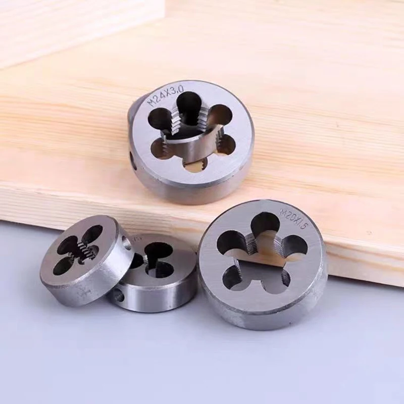 CRONAMETAL Special HSS Round Thread Die Tap Right Hand Machine Screw Die M4.5 M5.5 M7.5 M8.5 M11 M13