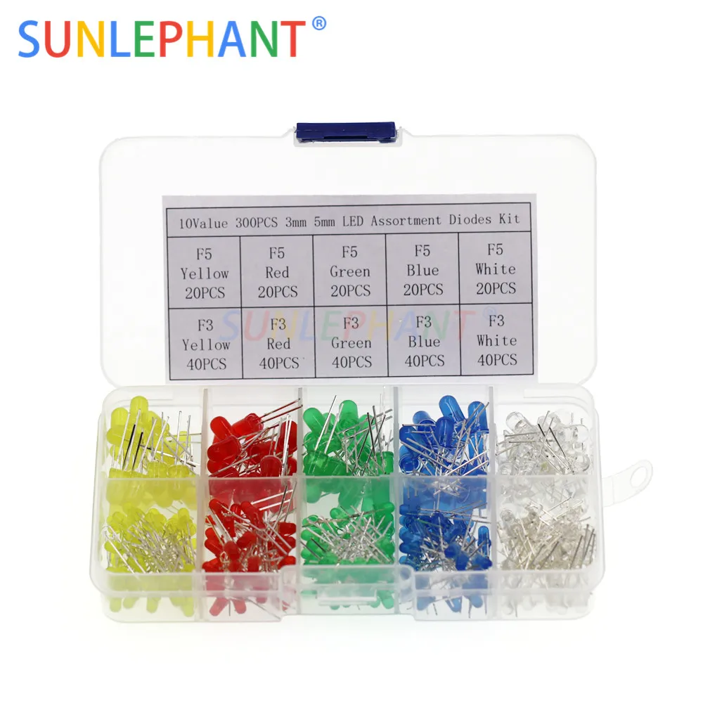 300PCS 3Mm 5Mm Led …