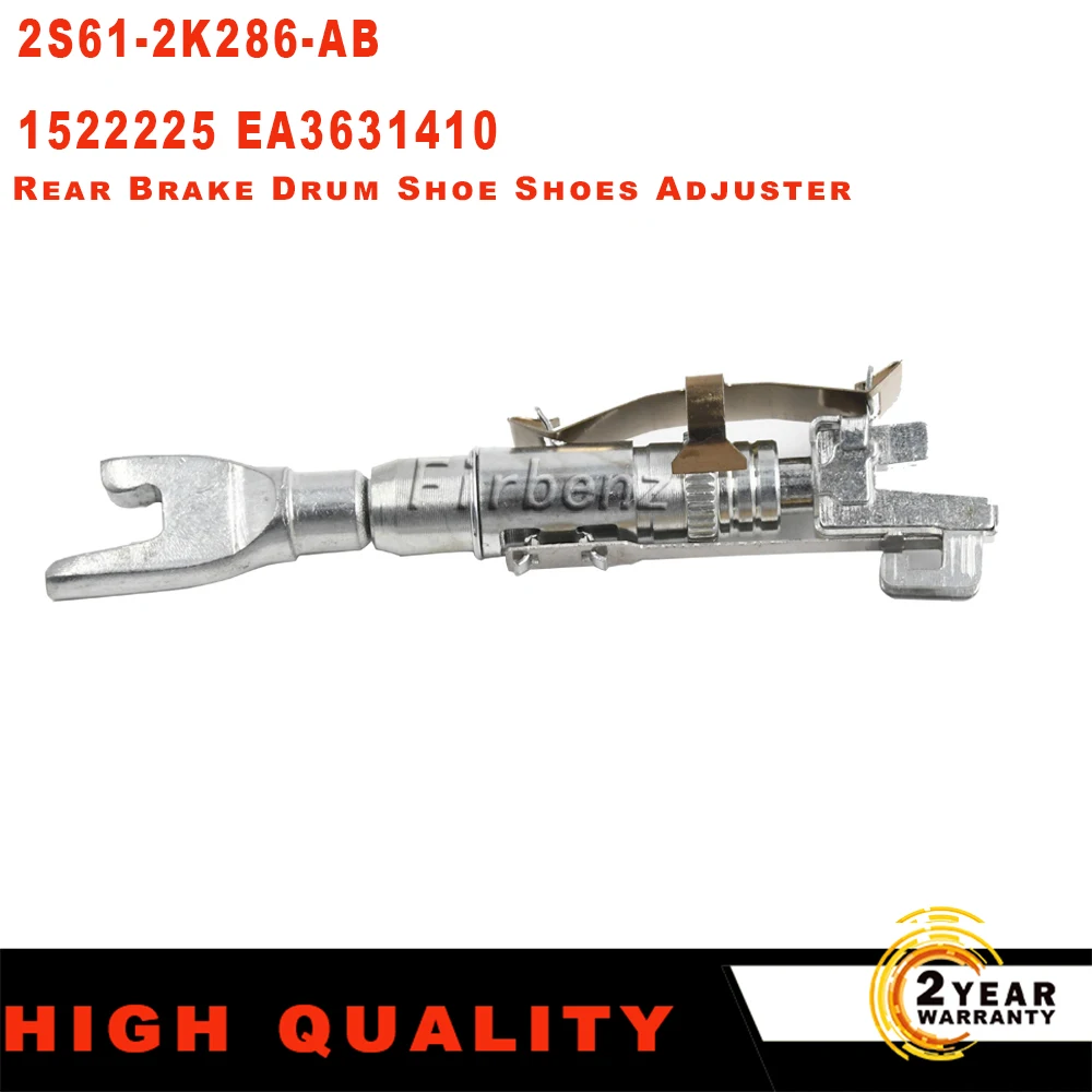 1522225 2S61-2K286-AB Rear Brake Drum Shoe Shoes Adjuster EA3631410 For Ford Transit /Focus Connect /Fiesta /Puma