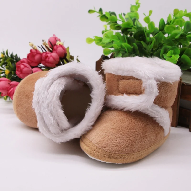 Ins Baby Boy Girls Winter Warm Shoes Infant Kids Cotton Sweaters Boots Booty Crib Babe Toddler Shoes