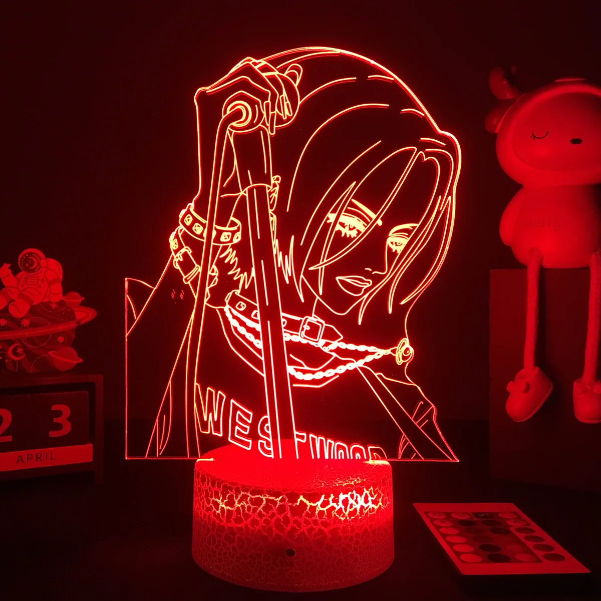 Anime Nana 3D oświetlenie nocne LED na dekoracja sypialni lampa stołowa Nana Osaki figurka dla dzieci dziewczynki lekka Manga prezent Dropshipping