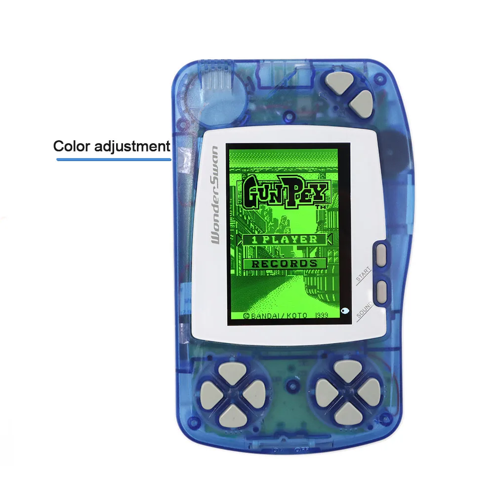 ใหม่ล่าสุด DIY WS Hightlight หน้าจอ LCD ชุดความสว่างสําหรับ Bandai WonderSwan สําหรับ Wonder Swan เกมคอนโซล