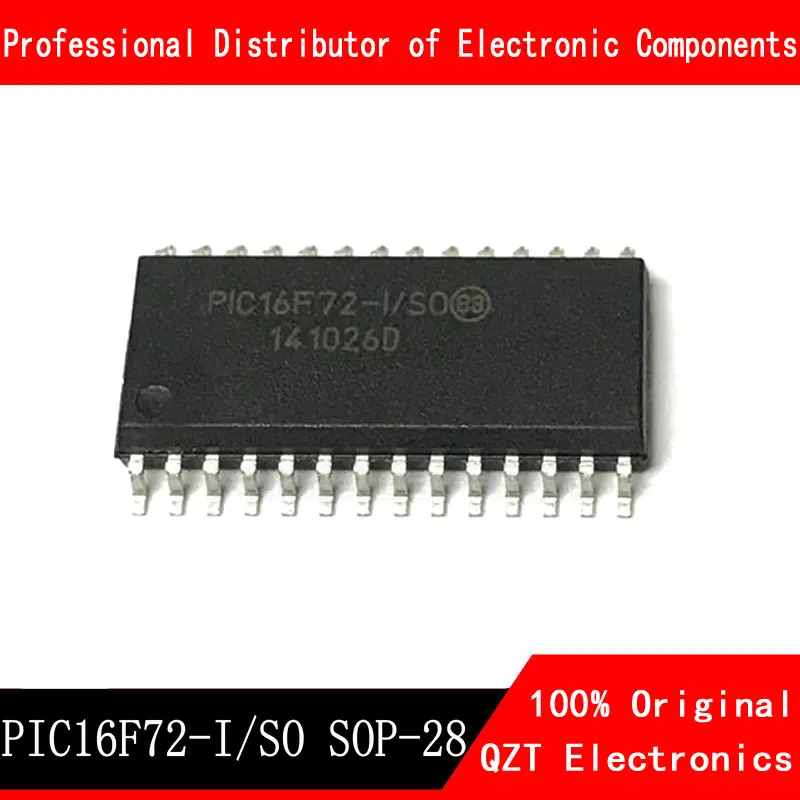 5ชิ้น/ล็อตใหม่ PIC16F72-I/SO PIC16F72 SOP-28ในสต็อก