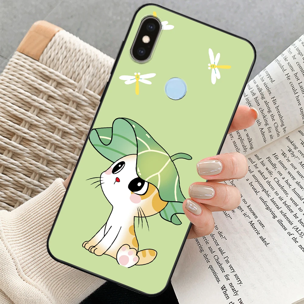 For Xiaomi Mi A2 Case Phone Shell on Xiaomi Mi 6X Silicone Protective Cover For Xiaomi Mi A2 Soft TPU Cute Case For Xiaomi Mi 6X