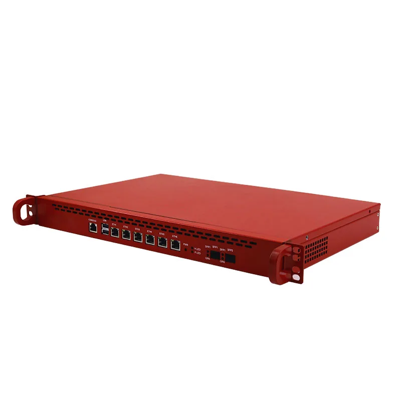 안정적인 1U 라우터 서버/방화벽 서버 (6개의 Intel 82583V 1000Mbps LAN MB 포함, G2030/i3/i5/i7 CPU 선택 가능)
