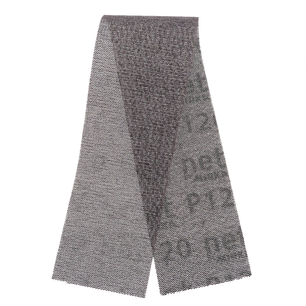 15 Blatt Mesh-Schleifpapier, 400 x 70 mm, Schleifscheiben, Hakenschlaufe, Trockenschleifen, Schleifpapier, Körnung 80, 120, 180, 240 320