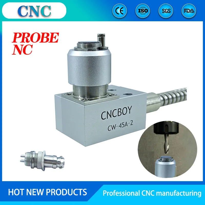 Universal wired tool setting instrument, normally closed engraving machine Z axis tool setting instrument, CNC PROBE