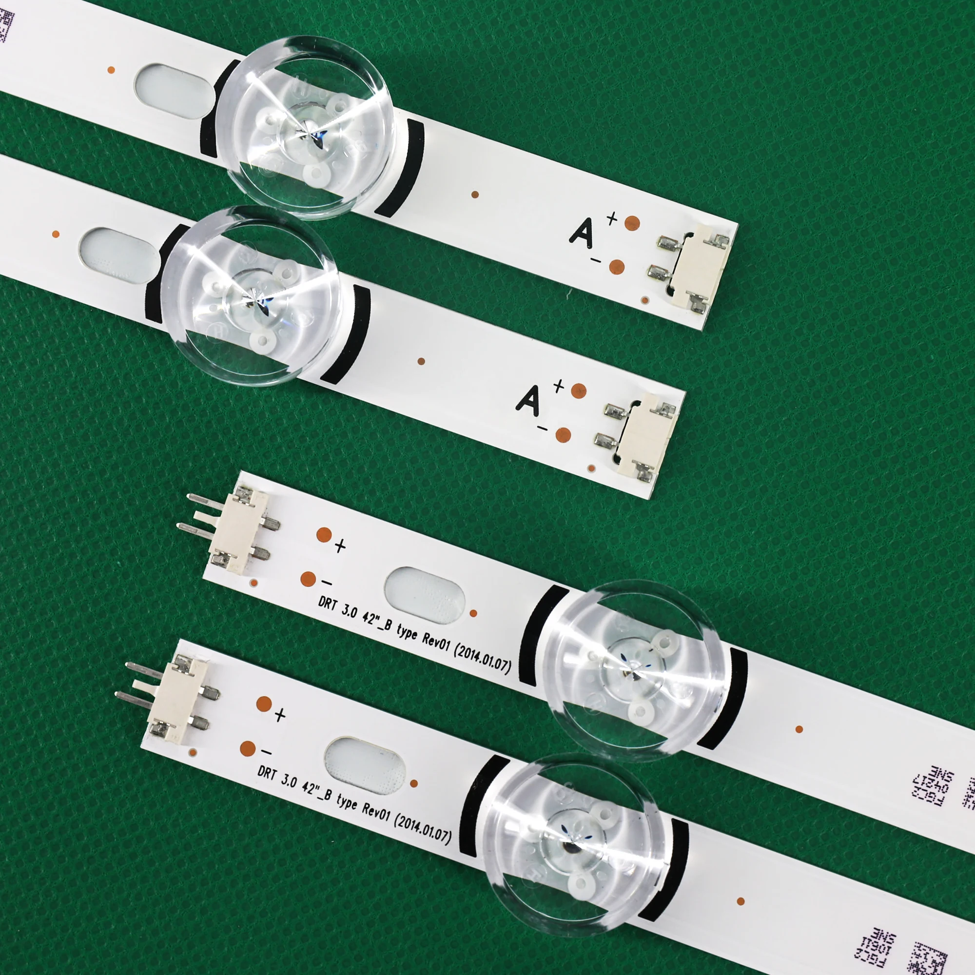 Remplacement de bande LED pour LG, LC420DUE, 42LB5500, 42LB5800, 42LB560, INNOTEK DRT 3.0, 42 pouces, A B, 6916L-1710B, 6916L-1709B, Nouveau, 8 pièces par ensemble