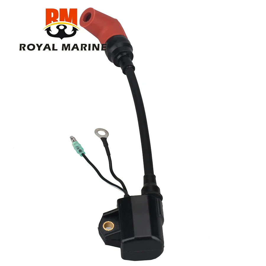 Outboard Ignition Coil Assembly 6R3-85570 for YAMAHA Outboard Engine 115HP 130HP 150-225HP L130-L200  6R3-85570-01  6R3-85570-00