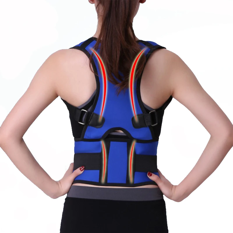 Adjustable Adult Back Waist Posture Corrector Vest Correction Belt Shoulder Lumbar Brace Waist Trainer Spine Support Belt