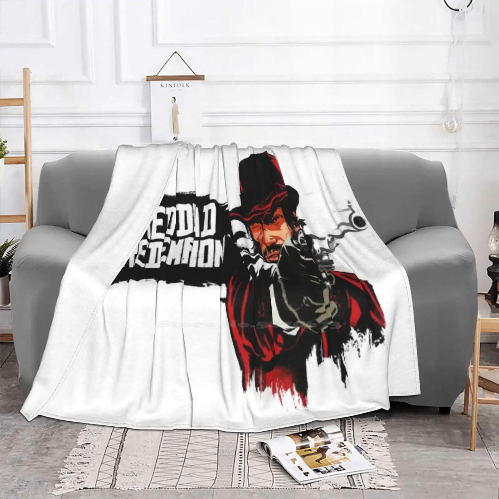 Redemption 2 R Redemption All Sizes Soft Cover Blanket Home Decor Bedding Redemption 2 R Redemption Logo Arthur Morgan Cowboy