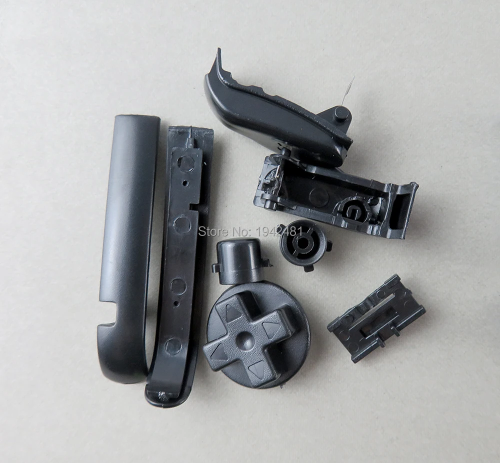 100 set multicolori PER GBA D Pad Pulsanti di accensione OFF per Gameboy Advance ABRL Pulsanti Telaio per pulsanti GBA