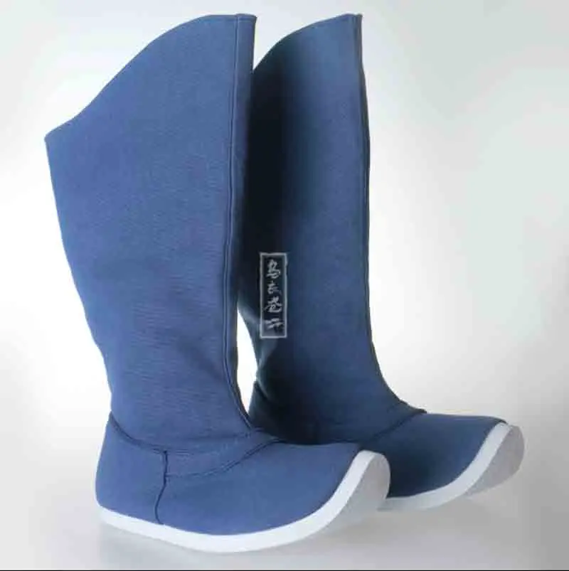 Chinese Hanfu Boots Shoes para homens e mulheres, Hanfu Bow Boots, vermelho, azul, branco, preto, Hanfu Soap Boots, Plus Size