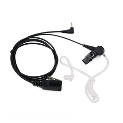 2,5mm Akustik röhre Kopfhörer Headset mit Mikrofon ppt für Motorola Talkabout One Pin T6200