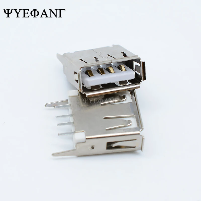 10 USB-A pçs/lote 2.0 Looper Tomada USB Conector do Tipo Fêmea 13.7 MILÍMETROS