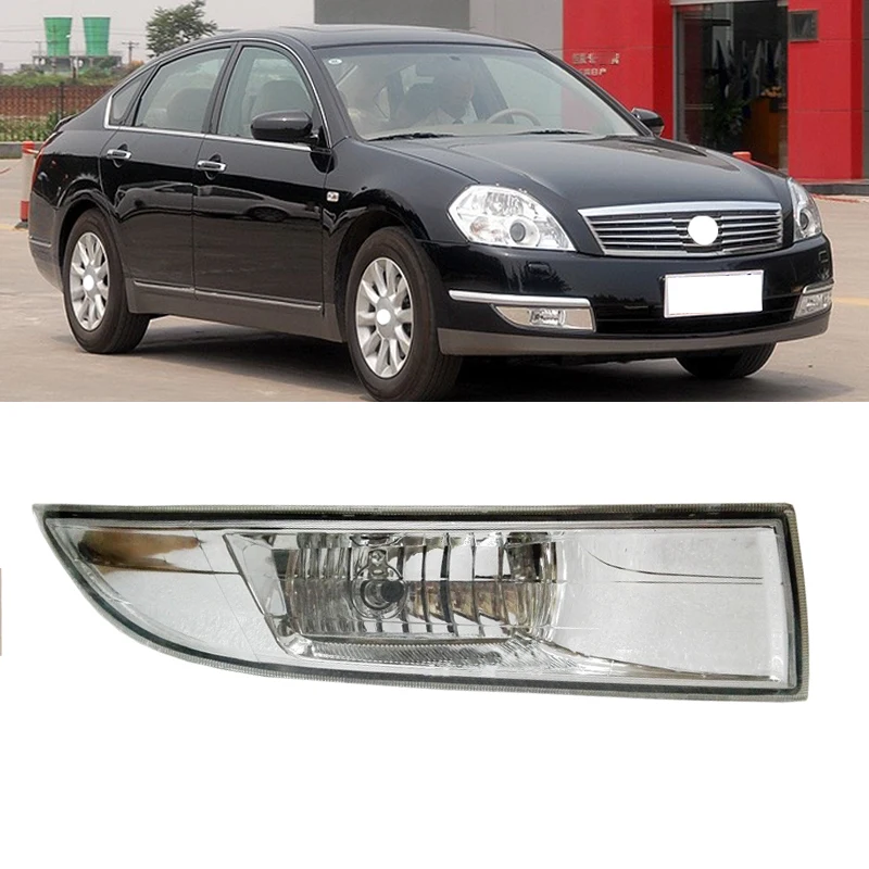 

Roavia для Nissan Teana 2006 2007, передний бампер, противотуманная фара, противотуманная фара дальнего света DRL, дневные ходовые огни, дневная лампа без лампы