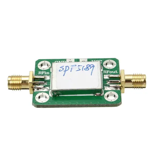 SPF5189 Low Noise Signal Receiver RF Amplifier Module Practical With Shielding Shell LNA Wideband 50-4000MHz Broadband