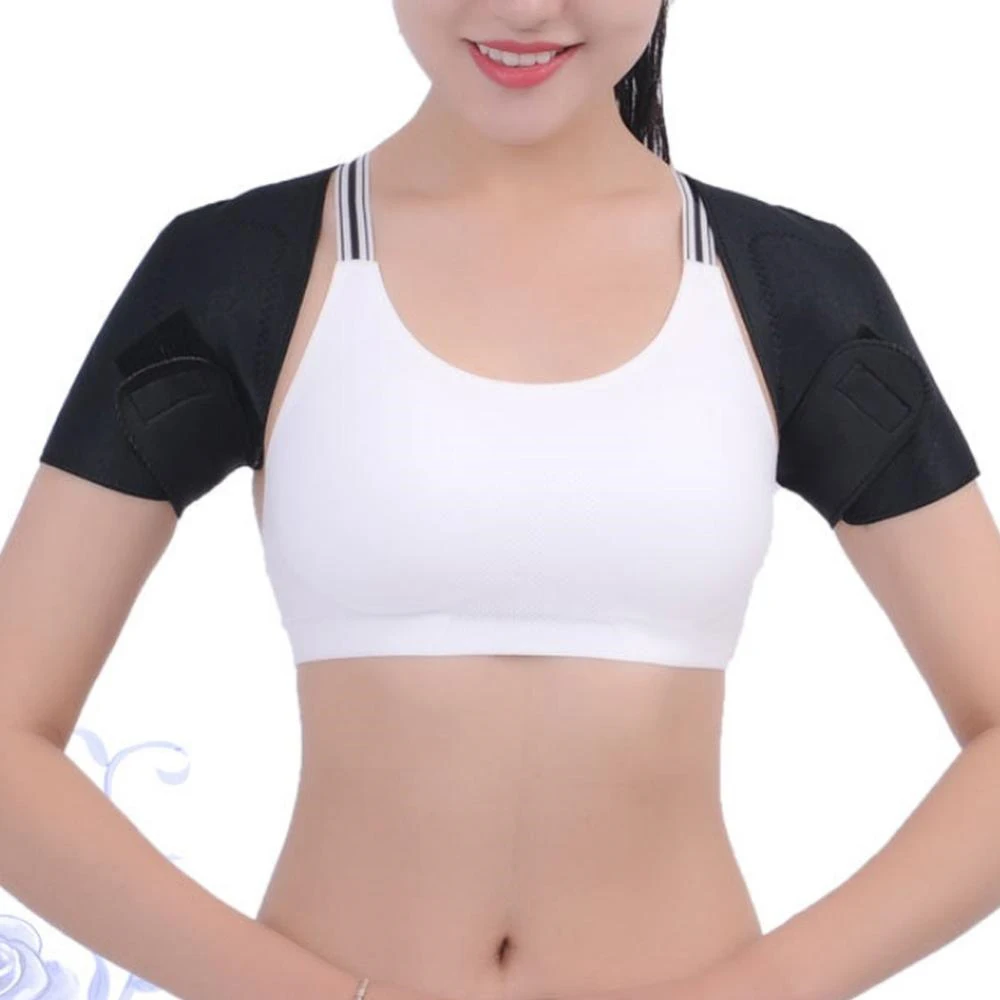 New Adjustable Tourmaline Self-heating Sport Shoulder Straps Shoulder Neck Care Relief Pressure Relief Fatigue Posture Corrector