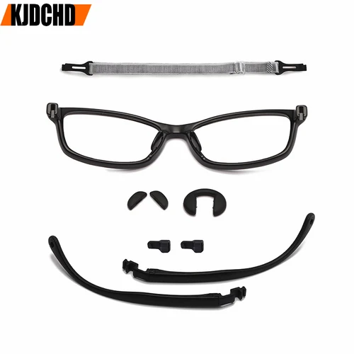 Imagen 2 del producto Nuevas gafas de silicona para niños, montura TR90, gafas graduadas, gafas ópticas flexibles para niños usadas para niños de 12 a 16 años