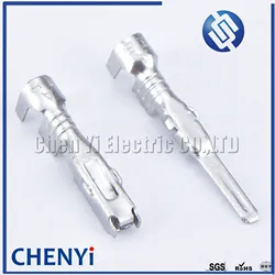 50 pcs auto crimp female male terminal 1.8 series connector pins 171662-1 171661-1 for AMP TE Sealed Car Truck Denso Connectors