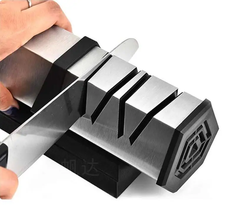 150W Kitchen Electric Knife Sharpener 2  Motorized Rotating Sharpening System Grinder For Stainless Knives Ceramic Knife